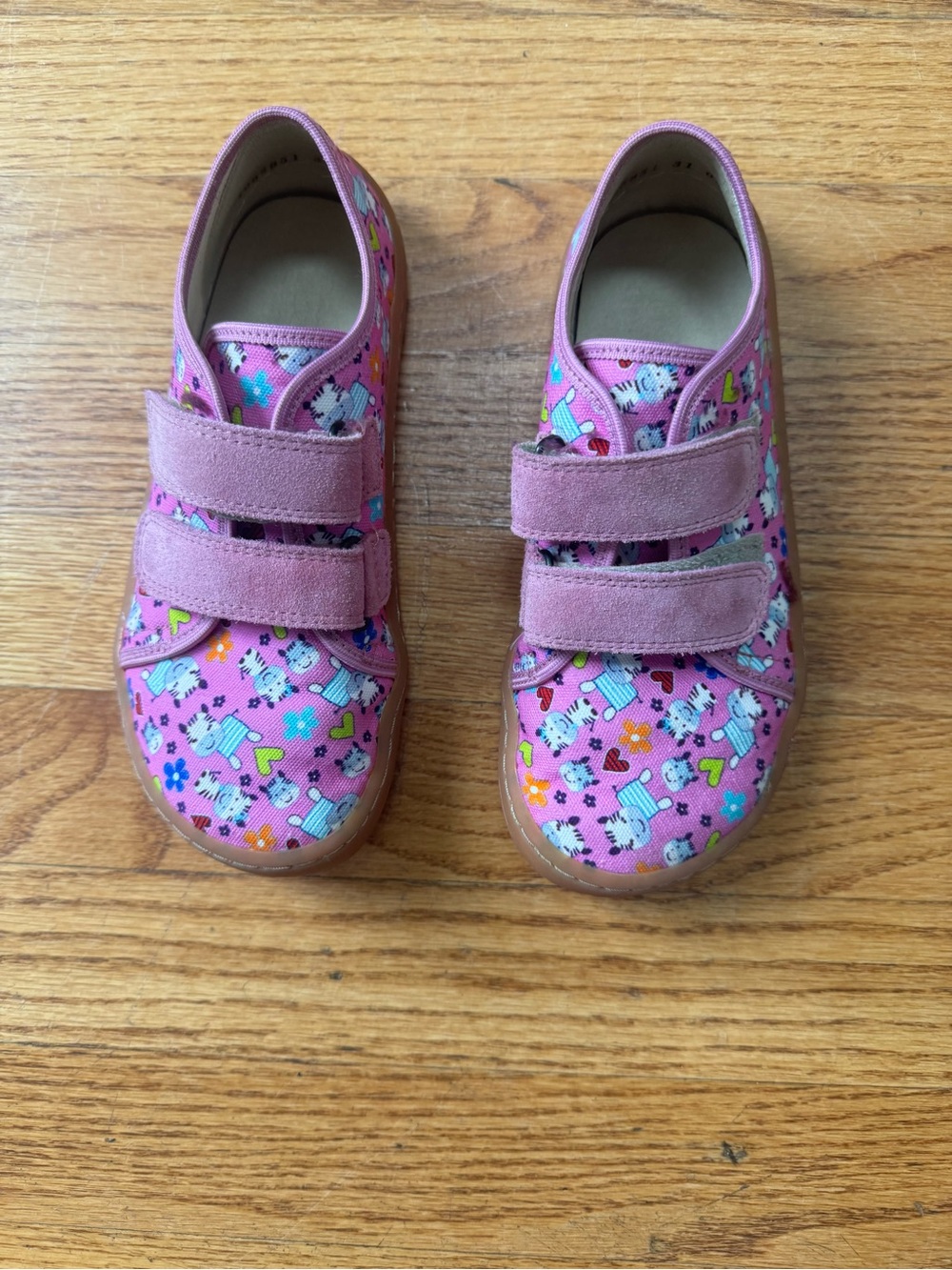 Froddo Barefoot Girl Pink Sneakers size Europe 31 USA 13